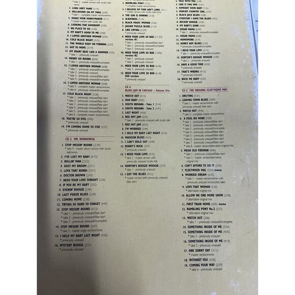 FLEETWOOD MAC THE COMPLETE BLUE HORIZON SESSIONS 1967-1969 CD BOX SET 6-DISC - Picture 6 of 15